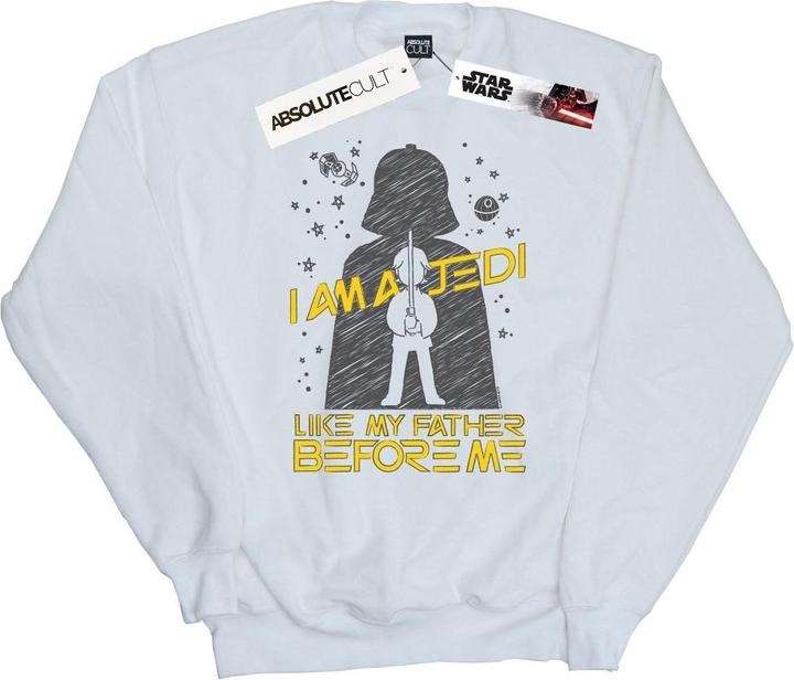 Immagine prodotto Star Wars Jedi Like My Father Felpa Uomo (XXL)