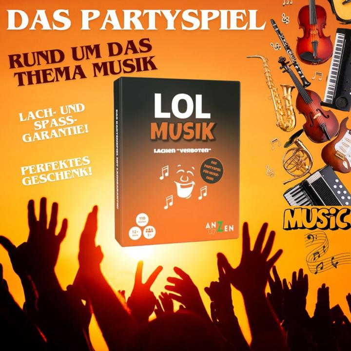 Produktbild Anzen Spiele ANZEN - LOL MUSIK - Lachen verboten