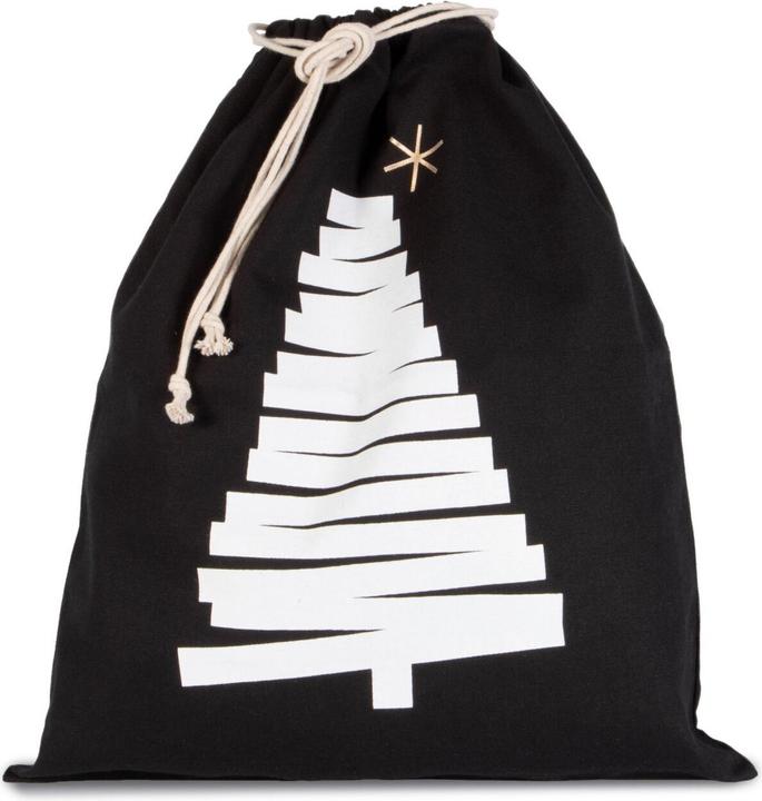 Produktbild Kimood Accessoire-Tasche Tannenbaum-Motiv Baumwolle