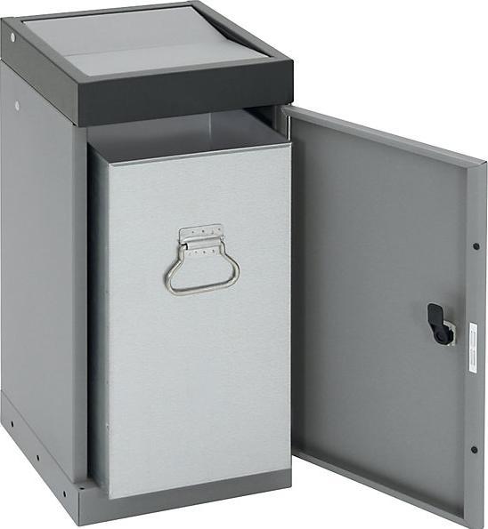Actual product image kaiserkraft Swing lid recyclable waste collector (30 l)