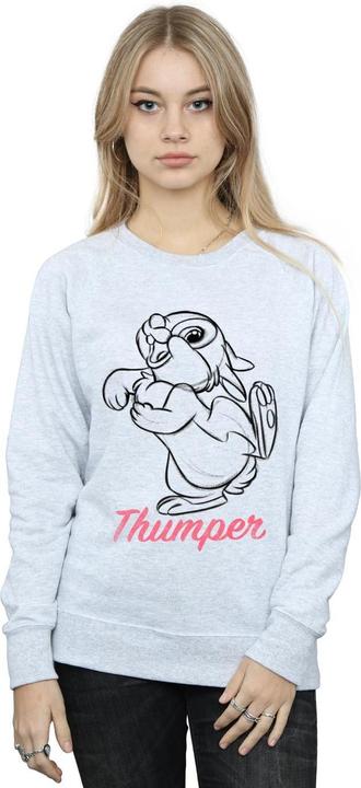 Immagine prodotto Disney Bambi Thumper Line Drawing Felpa Donna (XL)