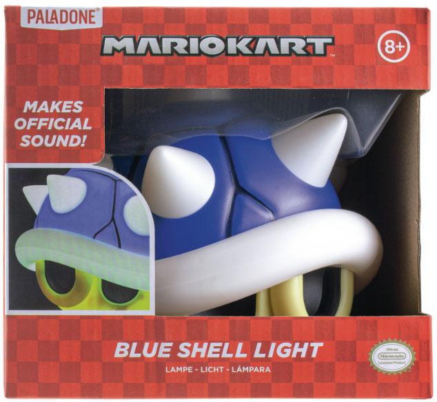 Immagine prodotto Paladone Products Lampada Super Mario Kart Blue Shell w/ Sound