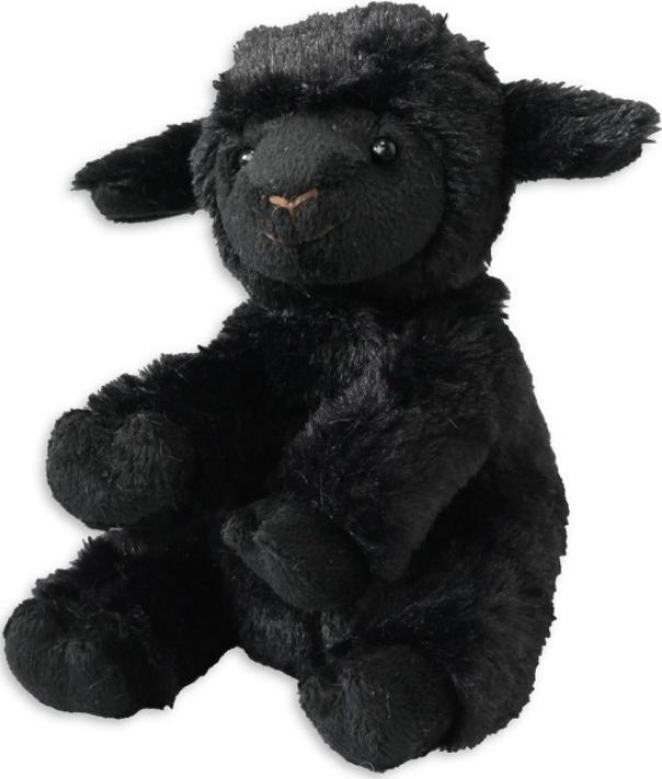 Produktbild TopSpirit Plüsch Schaf "Lori" schwarz (10 cm)
