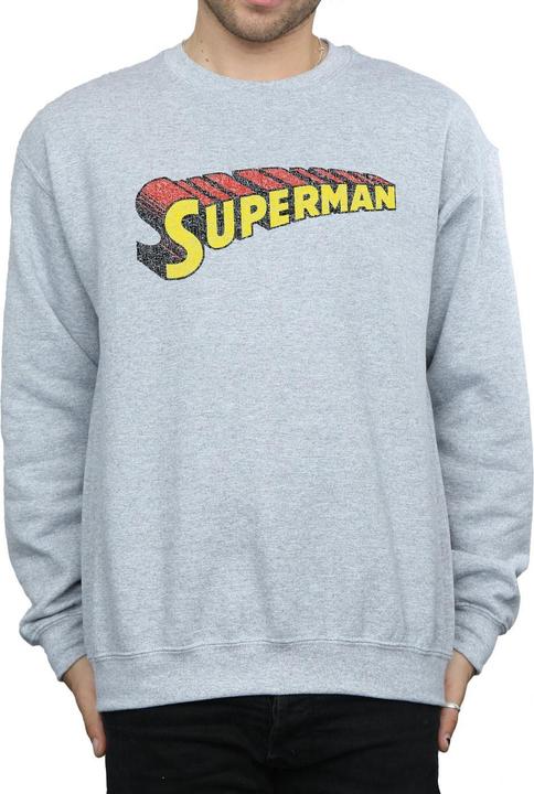 Produktbild Superman Telescopic Crackle Logo Sweatshirt (S)