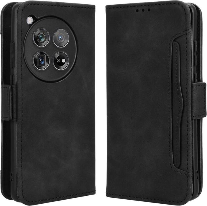 Produktbild Cover-Discount OnePlus 12 - Etui mit vielen Kartenfächer schwarz (OnePlus 12)