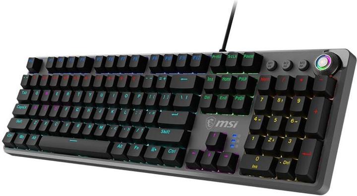 Produktbild MSI Forge GK310 RED DE GAMING Keyboard OS1-8ZA8013-000 retail (DE, Kabelgebunden)