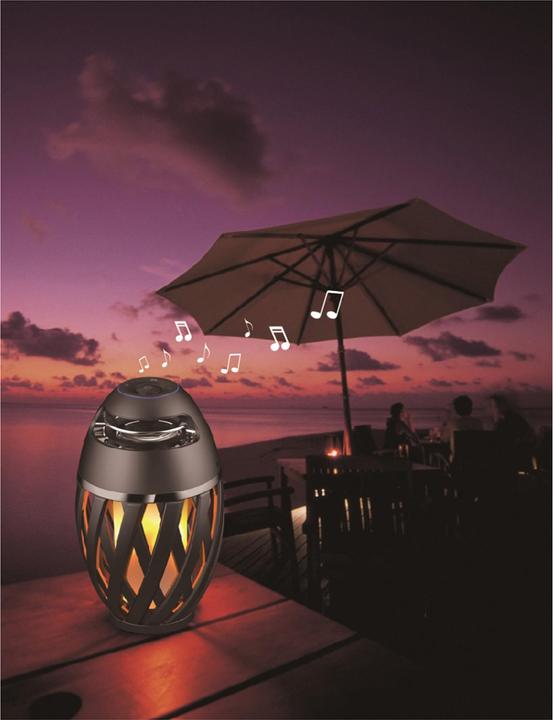 Produktbild Lexibook Bluetooth Lautsprecher im Flammen Design LED Technologie