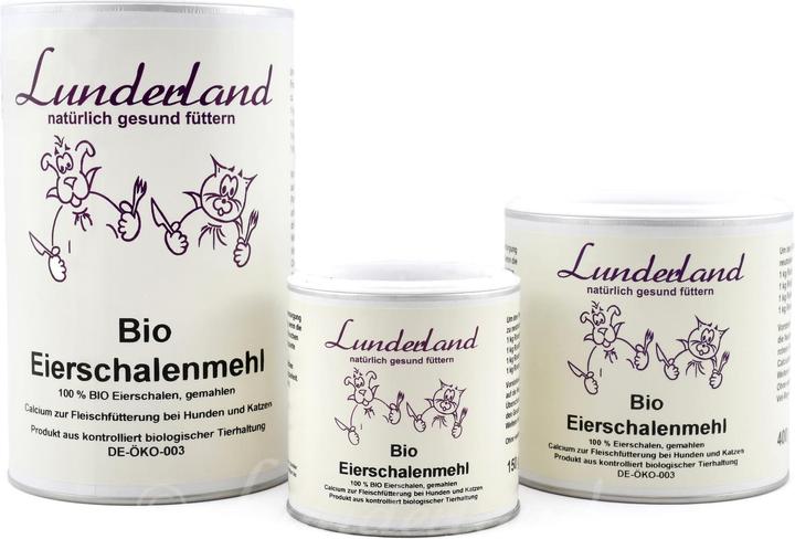 Image du produit Lunderland Poudre de coquille d'oeuf biologique Aliment complémentaire (Senior, Adulte, Junior, 1 pcs, 150 g)