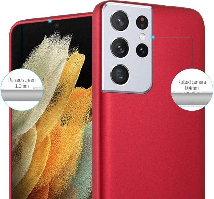 Image du produit Cadorabo TPU Matt Metallic Cover (Samsung Galaxy S22 Ultra)