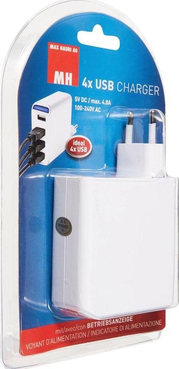 Produktbild Max Hauri USB Charger 4x USB A (24 W)
