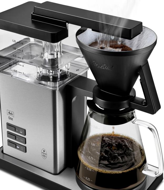 Produktbild Melitta Kaffeemaschine One Edelstahl 1031-01