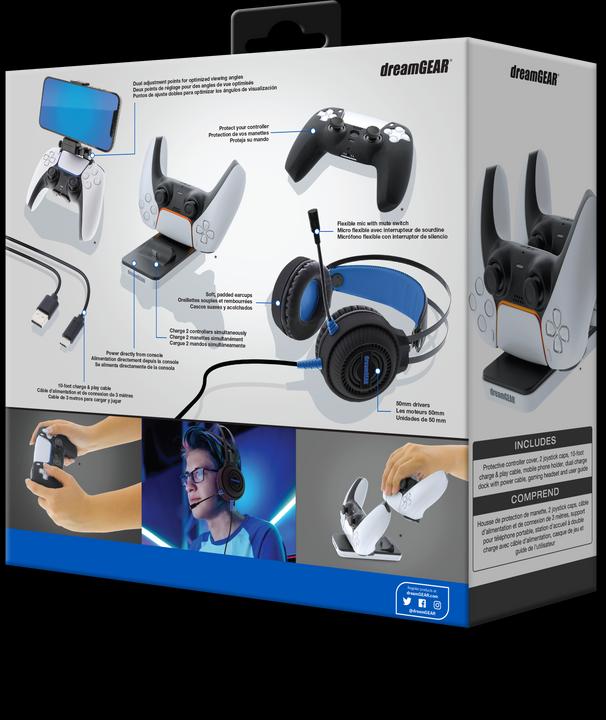 Image du produit dreamGear Kit du joueur pour Playstation 5, noir (PS5)