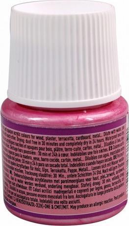 Produktbild Pebeo Deco Perlmutt Acrylfarben (Rosa, 45 ml)