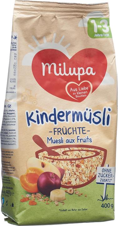 Immagine prodotto Milupa Frutti del muesli per bambini (400 g)