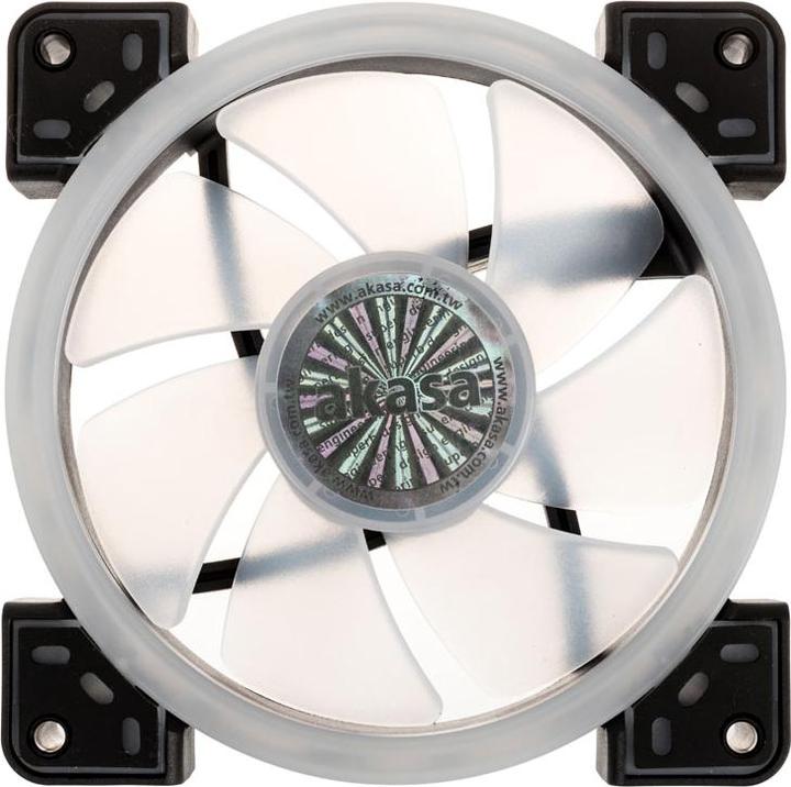 Actual product image Akasa Vegas TLX Addressable-RGB Fan (120 mm, 1 x)