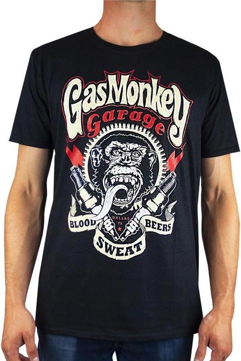 Produktbild Gas Monkey Garage Blood Sweat and Beers TShirt (S)