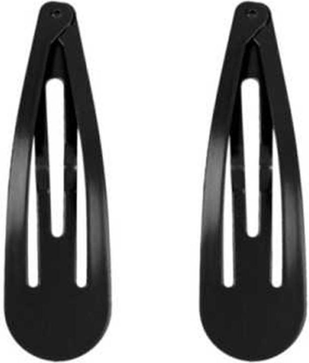 Immagine prodotto Caso Eurostil Fermacapelli 7cm Confezione da 1 - Nero (1 pz.)