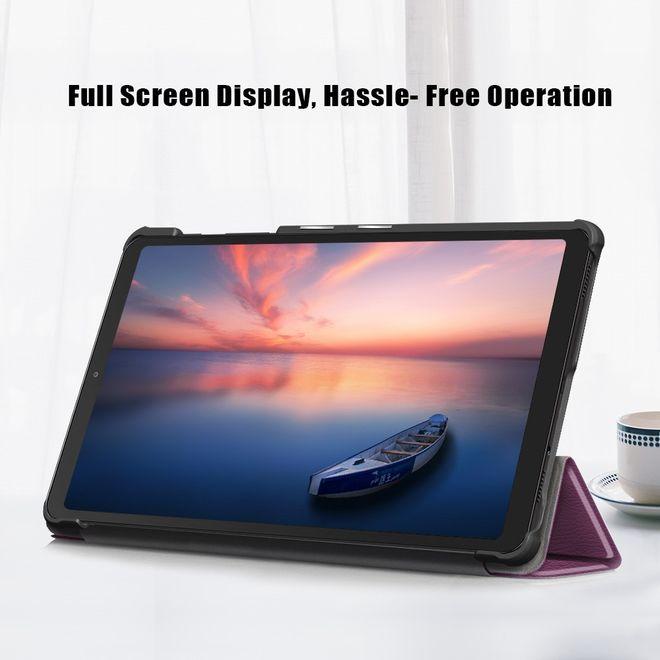 Produktbild MU Classic Dreifach faltbare Leder Hülle (Galaxy Tab A7 Lite 8.7)