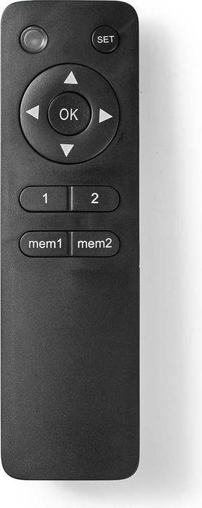 Produktbild Nedis Replacement Remote Control Suitable for: TVCM5830BK / TVSM5830BK / TVSM5831BK / TVSM5850BK / T (Gerätespezifische Fernbedienung, Radio Frequency (RF))