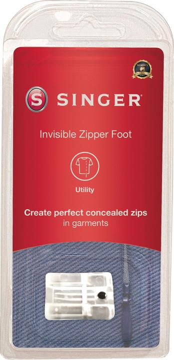 Image du produit Singer Pied de fermeture à glissière dissimulant la couture