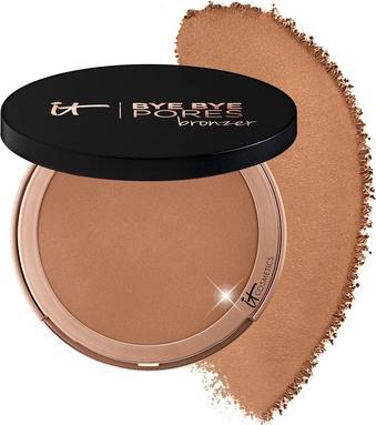 Actual product image It Cosmetics Bye Bye Pores Anti-Aging Bronzer with Hyaluronic Acid 0.3 oz (8.60 g)