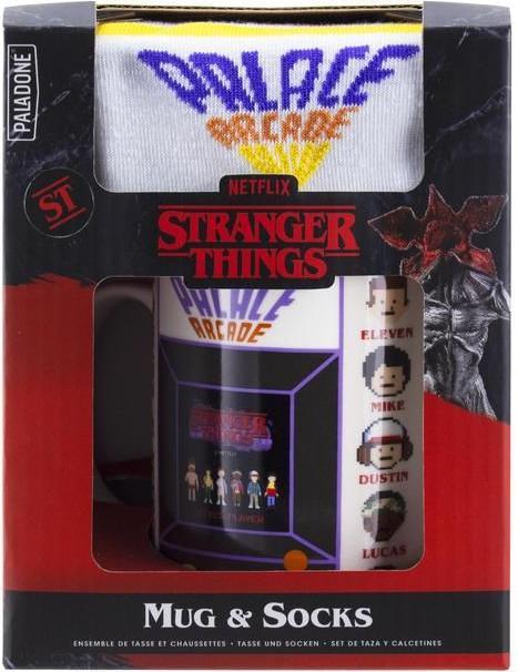Immagine prodotto Paladone Products Tazza e calzini di Stranger Things (300 ml, 1 x)