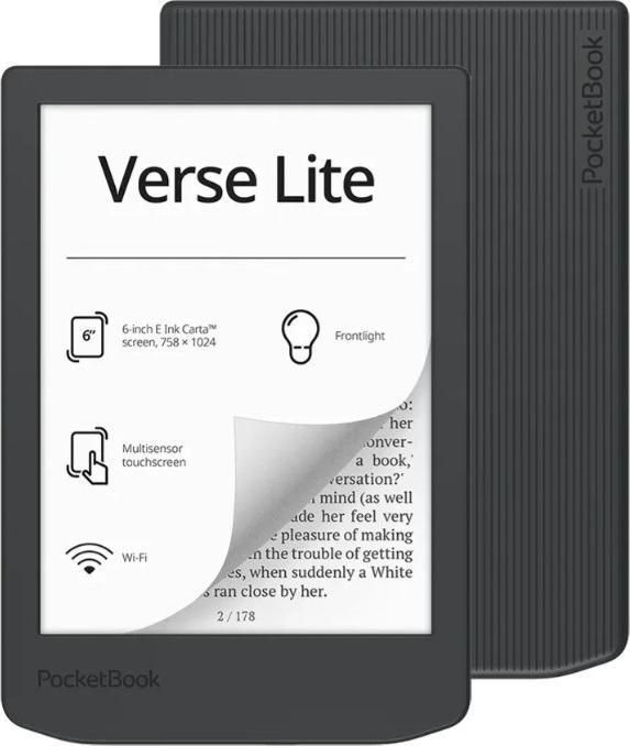 Actual product image PocketBook Verse Lite (5.98", 8 GB, Midnight Grey)