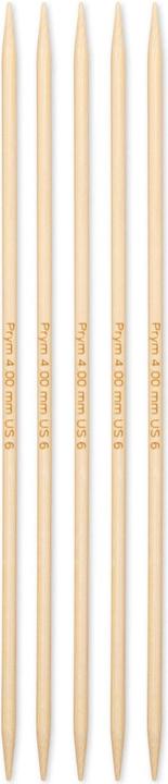 Image du produit Prym Aiguilles à tricoter BAMBUS 4.00 mm, 20 cm