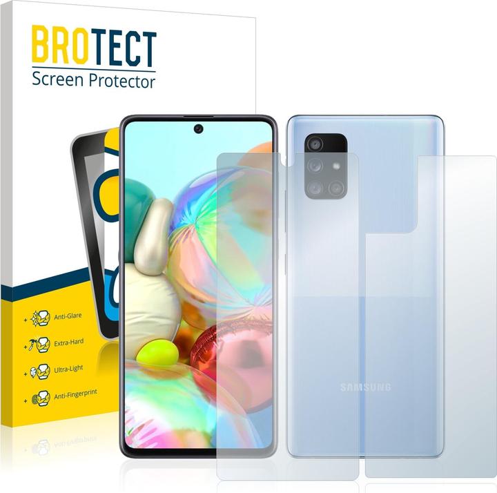 Productafbeelding BROTECT AirGlass Matglas (1 Stuk, Samsung Galaxy A71 5G)