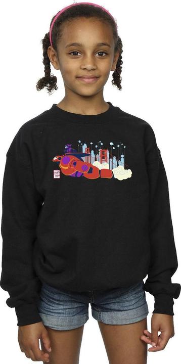 Immagine prodotto Disney Big Hero 6 Baymax Hiro Bridge Felpa Ragazze (152, 158)