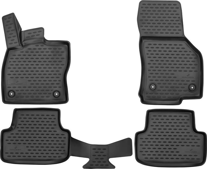 Immagine prodotto Walser Tappetini in gomma XTR per Seat Leon 09/2012-oggi, Seat Leon ST (5F8) 2012-2020 (2 tappetini anteriori + 2 tappetini posteriori)