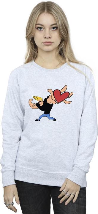 Produktbild Johnny Bravo Heart Present Sweatshirt (M)