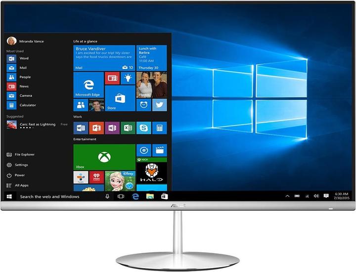 Produktbild ASUS Zen AiO ZN242IFGK-CA011T (Intel Core i5-7300HQ, 8 GB, 128 GB, GeForce GTX 1050)