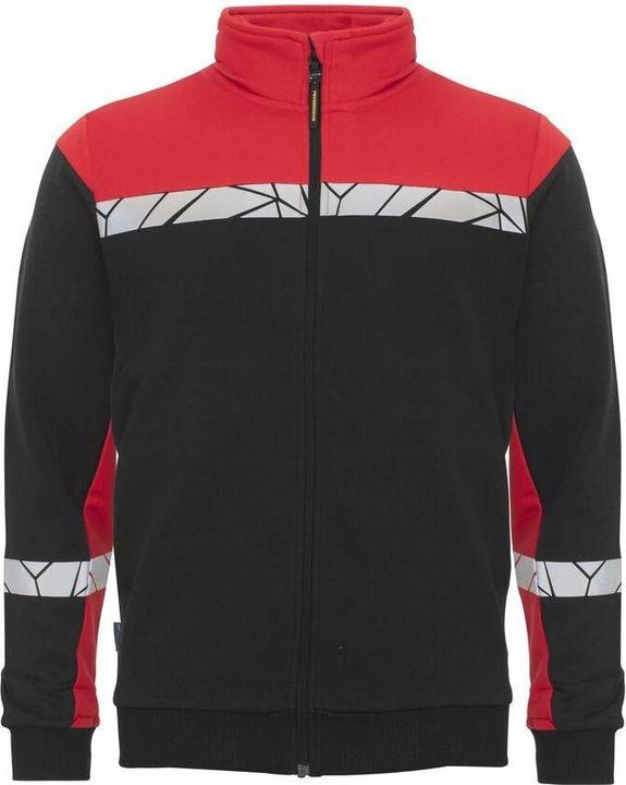 Projob Progression Sweatshirt Durchgehender Reissverschluss