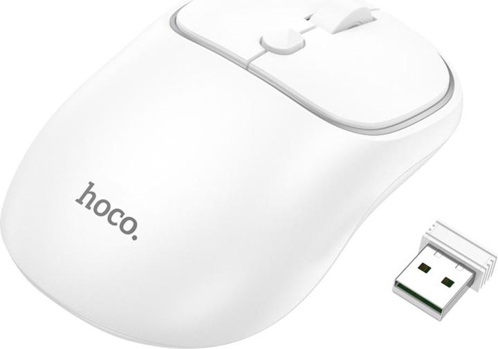 Hoco BT Mouse GM25, 1600DPI, white (Wireless)