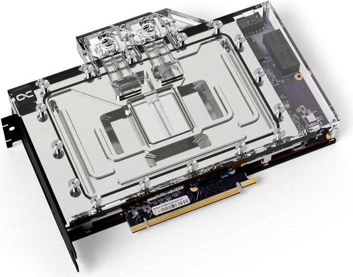 Actual product image Alphacool Ice Block Aurora Geforce RTX 4090 GameRock + Phantom with Backplate
