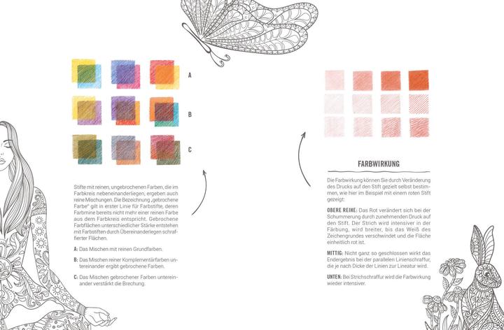 Produktbild Inspiration Seelenbegleiter | 50 leuchtende Motive zum Ausmalen für spirituelle Kraft und Energie
