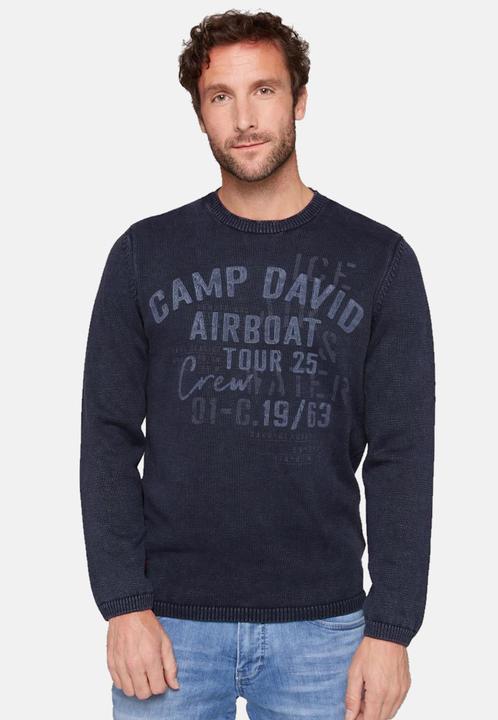 Produktbild Camp David Pullover Strickpullover R-Neck (S)