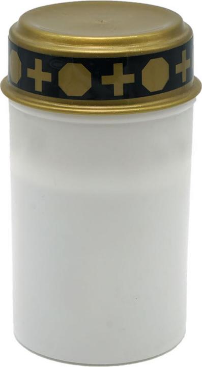 Produktbild Top ten 4er-Set LED-Grablicht, batteriebetrieben, weiss-matt, Friedhofskerze (4 x)
