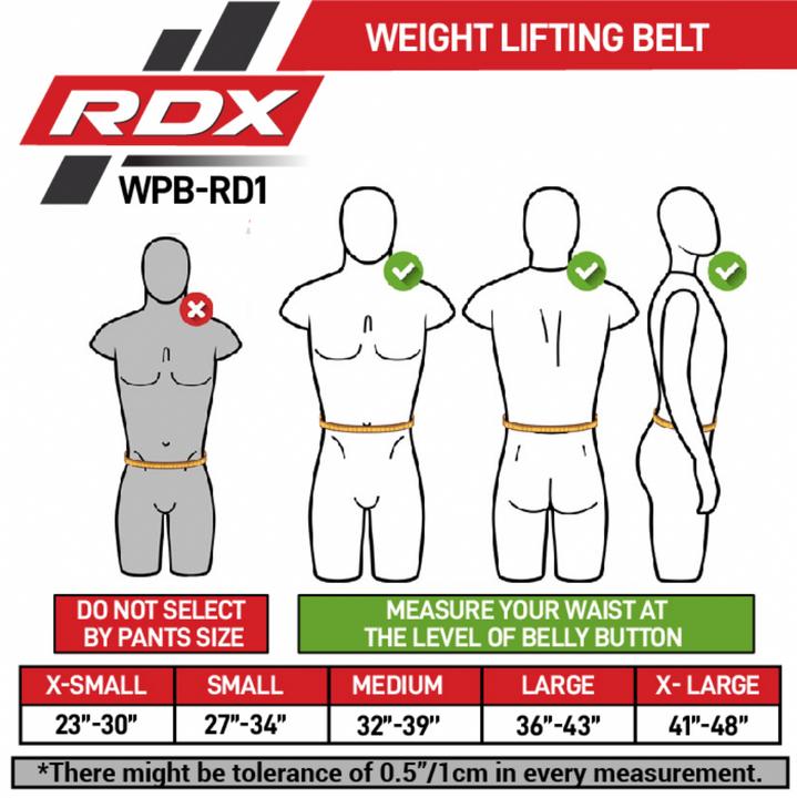 Immagine prodotto Rdx Cintura di potenza per il sollevamento pesi RD1