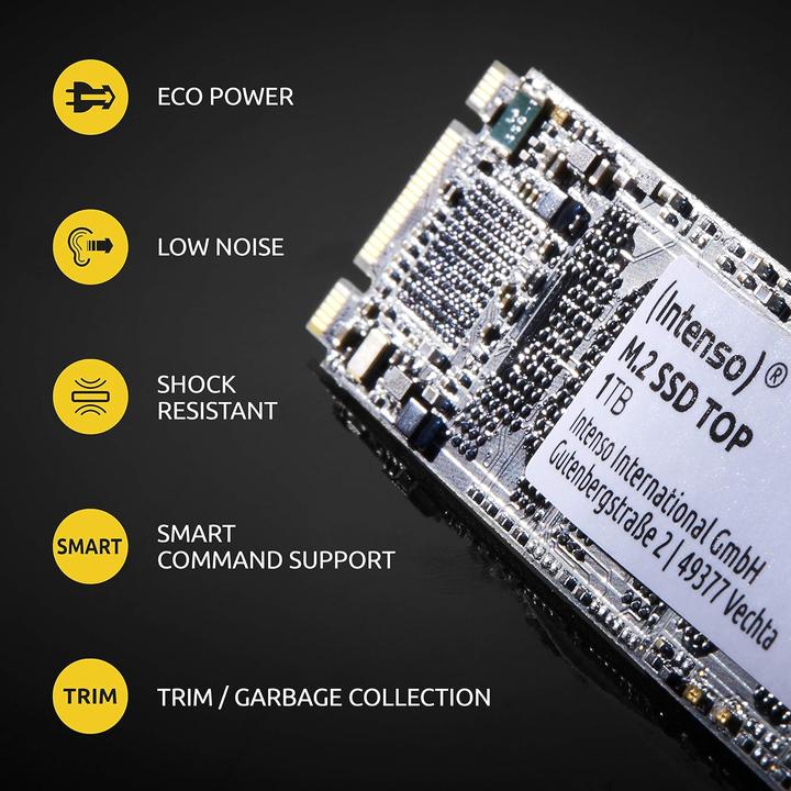 Actual product image Intenso top performance (1000 GB, M.2 2280)