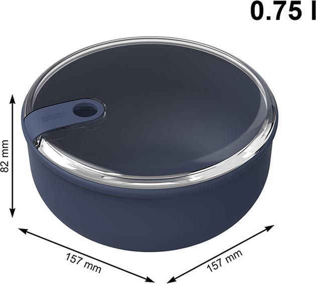 Produktbild Rotho Frischhaltedose rund 0,75 l ELA (0.75 l)