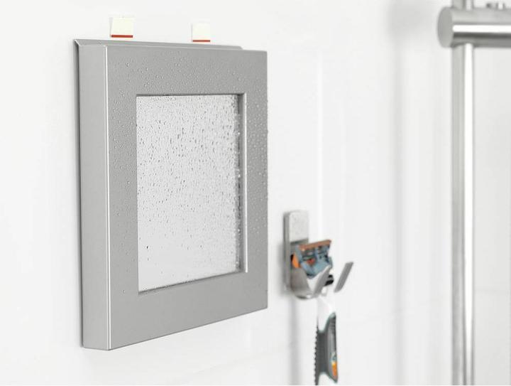 Actual product image tesa 3x waterproof Powerstrips LARGE, 2kg holding power, 18 double-sided adhesive strips