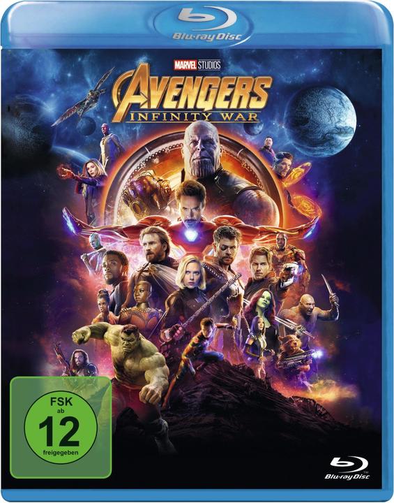 Image du produit Avengers : Infinity War (Blu-ray, 2018, Allemand)