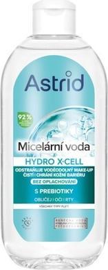 Immagine prodotto Astrid Acqua micellare con prebiotici per tutti i tipi di pelle Hydro X-Cell 400 ml (Lozione detergente, 400 ml)