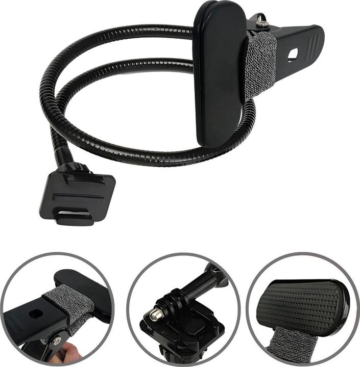Actual product image Hermex Flexible gooseneck clamp mount (Various)
