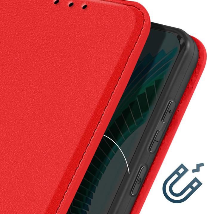 Image du produit Avizar Classic Edition, couverture arrière avec rabat magnétique Series (Honor Magic6 Lite)