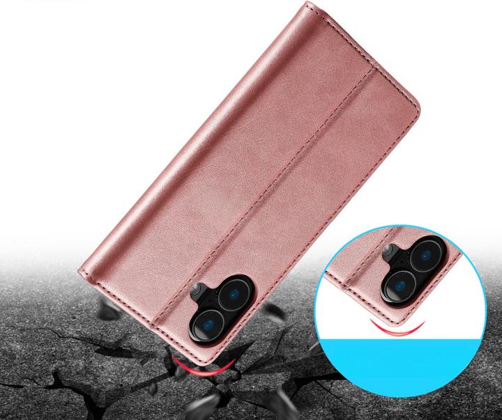 Actual product image LC.Imeeke iPhone 16 - Flip Case Vintage (Apple iPhone 16)