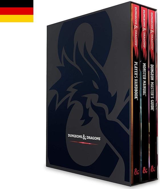Immagine prodotto Wizards of the Coast WOC967681 - Dungeons & Dragons - Set regalo del regolamento base (edizione DE) (Tedesco)