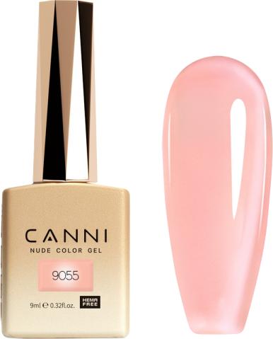 Actual product image Canni Gel lacquer 9055 UV/LED (Natural pink, Soft, UV gel varnish)